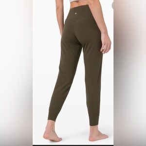 lululemon athletica Olive and Black Track Pants
